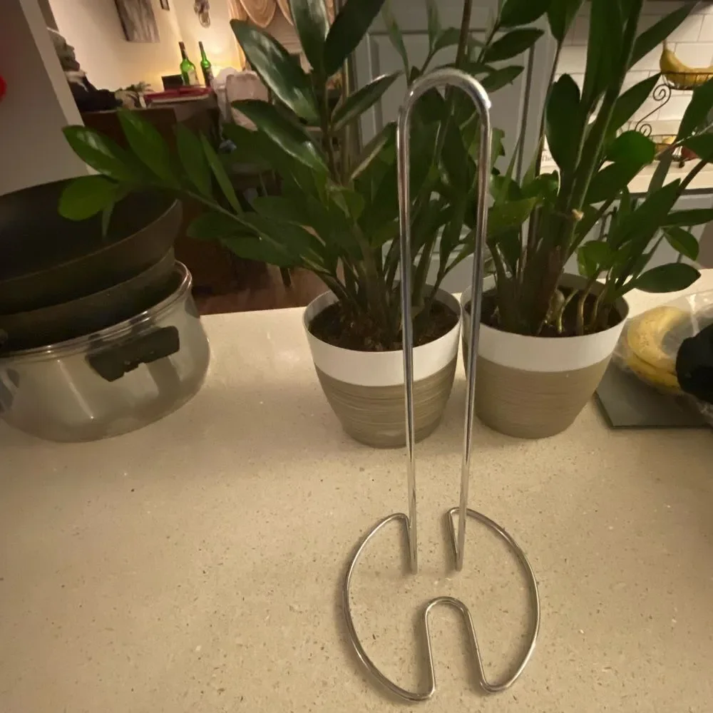 Flatware caddy/holder and paper towel holder